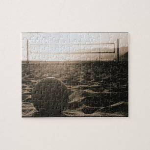 Volleyball im Sand Puzzle