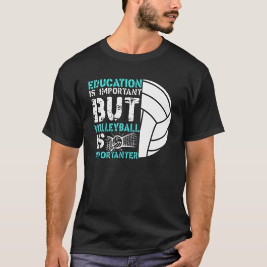 Volleyball Importanter T-Shirt (Vorderseite)