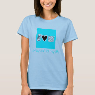 Volleyball ist mein Leben T-Shirt