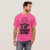 Volleyball ist mein Lieblings-Volleyballspieler T-Shirt (Vorne ganz)