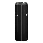 Volleyball ist meine Lieblings-Jahreszeit Thermal  Thermosbecher (Rückseite)