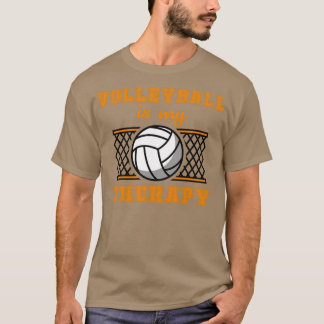 Volleyball ist meine Therapie T-Shirt