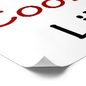 Volleyball ist nur für Coole Typ wie mich Poster (Ecke)