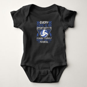 Volleyball - Jedes Spiel ist eine Gelegenheit Baby Strampler