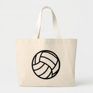 Volleyball Jumbo Stoffbeutel
