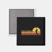 Volleyball-Jungs Magnet (Vorderseite/Rückseite)