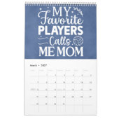 Volleyball-Junkie-Inspirationen Kalender (Mär 2027)