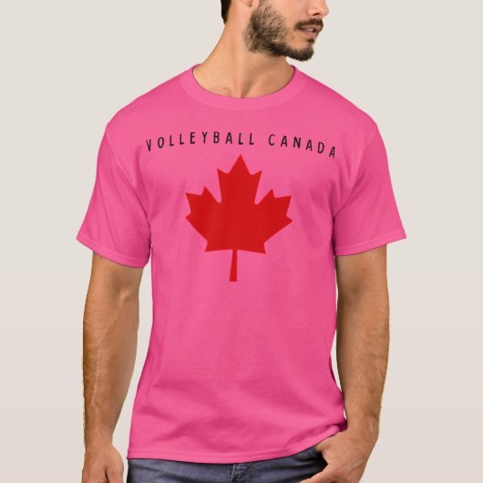 Volleyball Kanada T-Shirt (Vorderseite)
