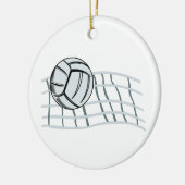 Volleyball Keramikornament (Links)