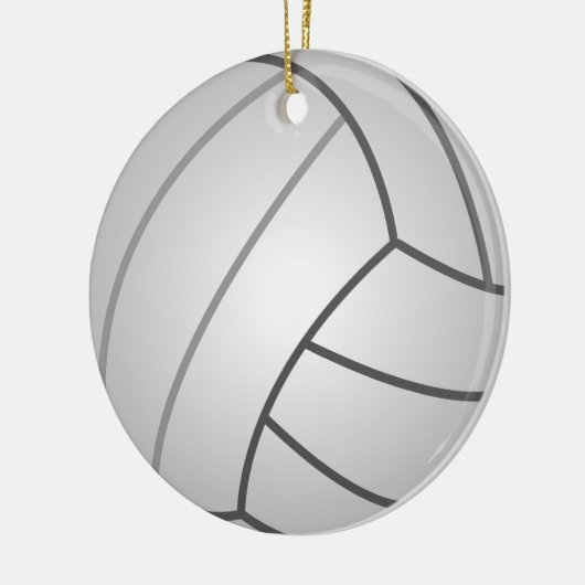 Volleyball Keramikornament (Links)