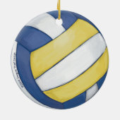 Volleyball Keramikornament (Hinten)