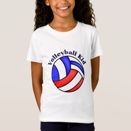 Volleyball Kid T-Shirt (Vorderseite)