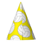 Volleyball Kindergeburtstag Party Sport Partyhütchen (Rückseite)