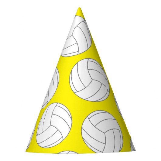 Volleyball Kindergeburtstag Party Sport Partyhütchen (Vorderseite)