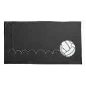 Volleyball-Kissen-Kasten Kissenbezug (Rückseite)