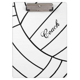 Volleyball-Klemmbrett Klemmbrett