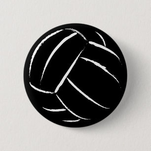 Volleyball-Knopf - besonders angefertigt Button
