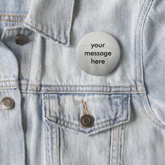 Volleyball-Knopf Button (Beispiel)