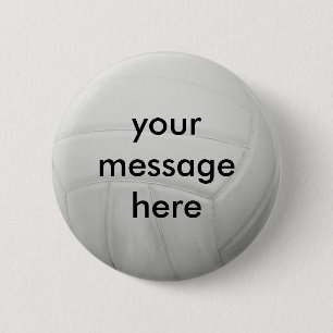 Volleyball-Knopf Button