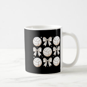 Volleyball Kokette Bogen Volleyball Mama Schwester Kaffeetasse