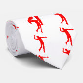 Volleyball Krawatte (Gerollt)