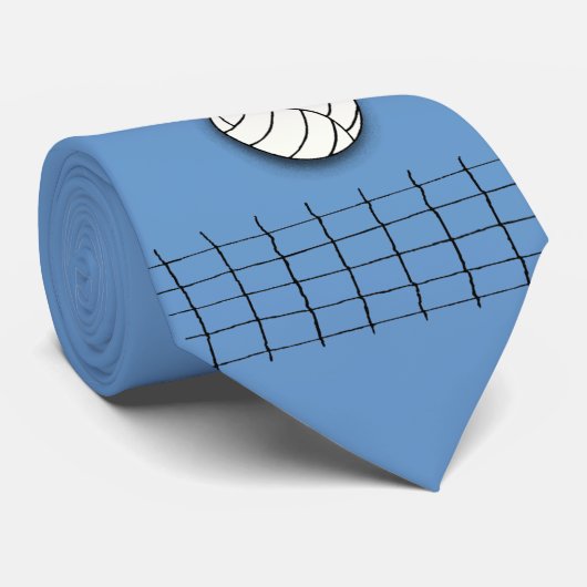 Volleyball Krawatte (Gerollt)