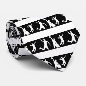 Volleyball Krawatte (Gerollt)