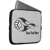 Volleyball (kundengerecht) laptopschutzhülle (Vorne Rechts)