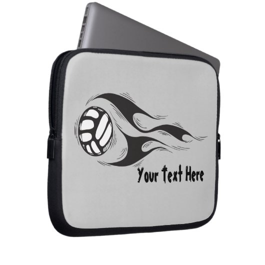 Volleyball (kundengerecht) laptopschutzhülle (Vorne Rechts)