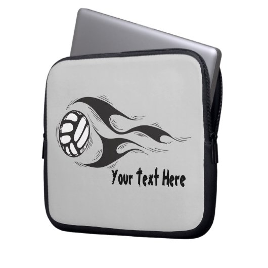 Volleyball (kundengerecht) laptopschutzhülle (Vorderseite Links)