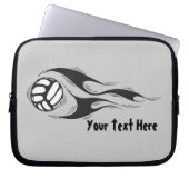 Volleyball (kundengerecht) laptopschutzhülle (Vorderseite)
