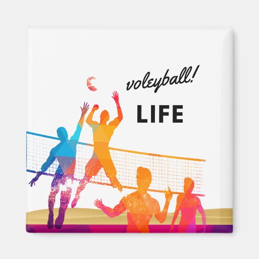 Volleyball Laife Magnet (Vorne)