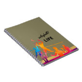 Volleyball Laife Notizblock (Rechte Seite)