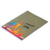 Volleyball Laife Notizblock (Linke Seite)