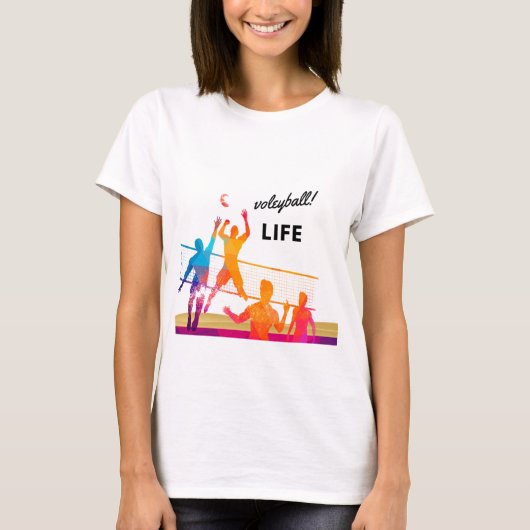Volleyball Laife T-Shirt (Vorderseite)