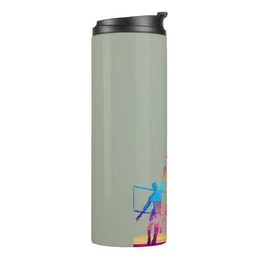 Volleyball Laife Thermosbecher (Nach links gedreht)