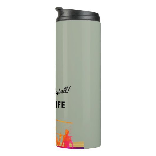 Volleyball Laife Thermosbecher (Nach rechts gedreht)