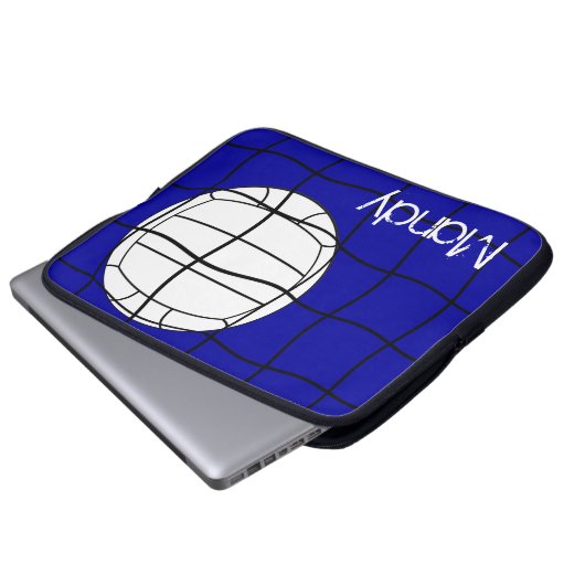 Volleyball-Laptop-Hülse Laptopschutzhülle (Vorne Knopf)