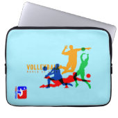 Volleyball | Laptop-Siebtasche 13" Laptopschutzhülle (Vorderseite)