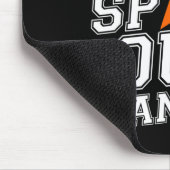 Volleyball Leukämie Krebsbewusstsein Mousepad (Ecke)