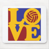 Volleyball-Liebe Mousepad (Vorne)