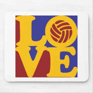 Volleyball-Liebe Mousepad