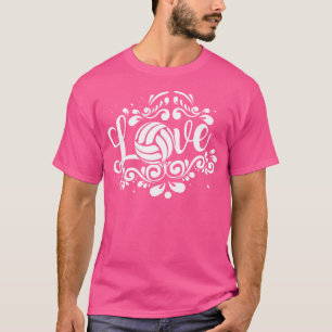 Volleyball Liebe Volleyball Mama T-Shirt