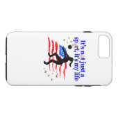 VOLLEYBALL LIFE USA FLAG DESIGN Case-Mate iPhone HÜLLE (Rückseite (Horizontal))