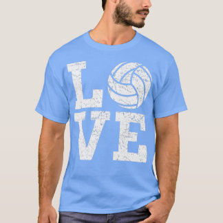 Volleyball Love for Sport ns Girls Boys Men and Wo T-Shirt