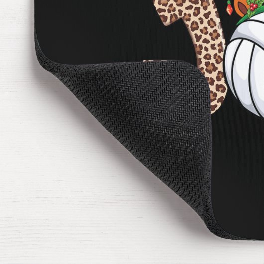 Volleyball Lovers Boys Girls Kinder Weihnachten V Mousepad (Ecke)