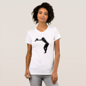 Volleyball-Mädchen II T-Shirt (Vorne ganz)