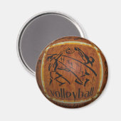 VOLLEYBALL Magnet (Vorderseite/Rückseite)