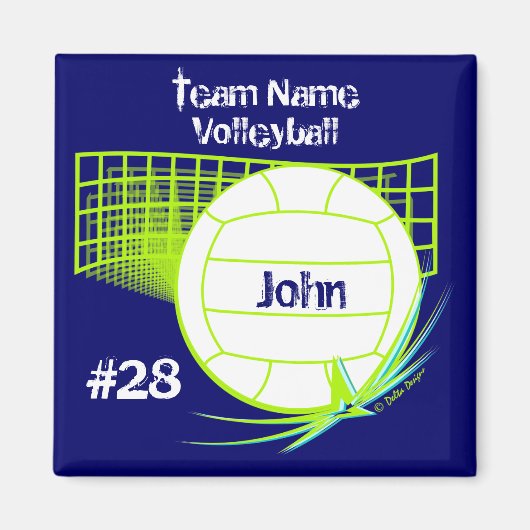 Volleyball Magnet (Vorne)