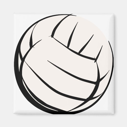 Volleyball Magnet (Vorne)